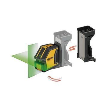 Prexiso PLC15G Yeşil Çapraz Çizgi Lazeri