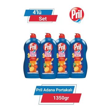 Pril Adana Portakalı 1350 ml Sıvı Elde Bulaşık Yıkama Deterjanı
