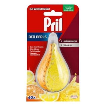 Pril Deo Pearls Limon Kokulu 17 gr Bulaşık Makinesi Koku Giderici