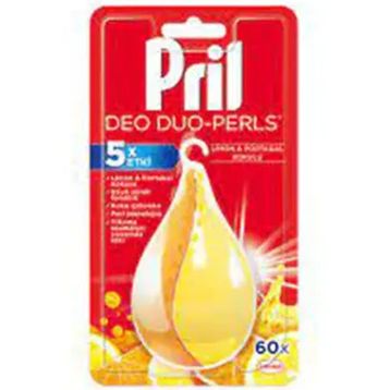 Pril Deo Perls Limon 60 Yıkama Bulaşık Makine Deterjanı (2 adet)
