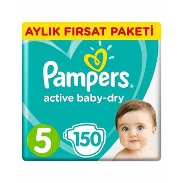 Prima Aktif Bebek No:5 Junior 150 Adet Bebek Bezi