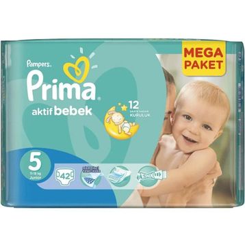 Prima Aktif Bebek No:5 Junior 42 Adet Bebek Bezi