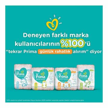 Prima Günlük Rahatlık No:5 Junior 252 Adet Bebek Bezi