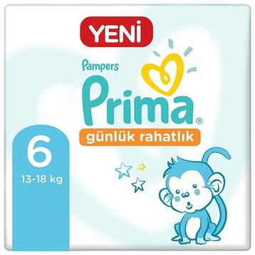 Prima Günlük Rahatlık No:6 Extra Large Bebek Bezi