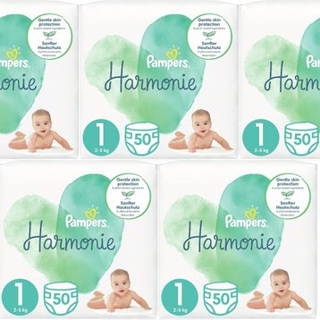 Prima Harmonie No:1 Yenidoğan 250 Adet Bebek Bezi