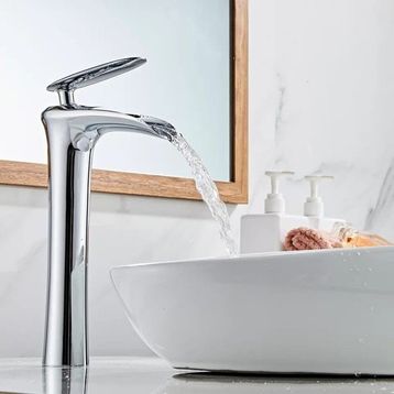 Prima Krom Şelale Çanak Lavabo Bataryası