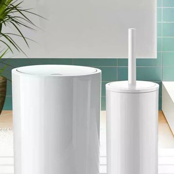 Prima Nova Flores 2'li Beyaz Banyo Seti