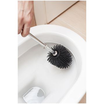 Prima Nova M-E53-06 85 mm Yedek Silikon Wc Siyah Fırça