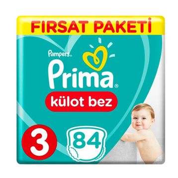 Prima Pants No:3 Midi 82 Adet Külot Bebek Bezi