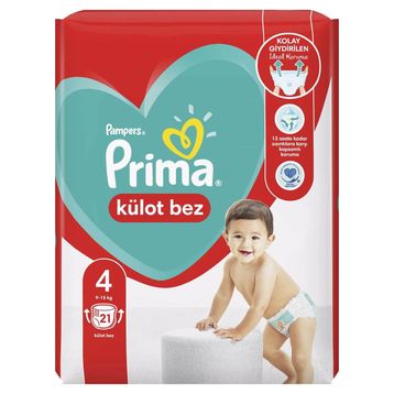Prima Pants No:4 Maxi 25 Adet Külot Bebek Bezi