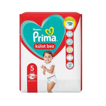 Prima Pants No:5 Junior 21 Adet Külot Bebek Bezi
