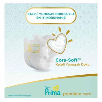 Prima Premium Care No:1 Yenidoğan 156 Adet Bebek Bezi