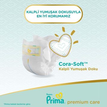 Prima Premium Care No:1 Yenidoğan 350 Adet Bebek Bezi
