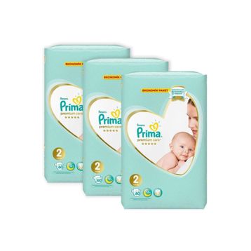 Prima Premium Care No:2 Mini 180 Adet Bebek Bezi