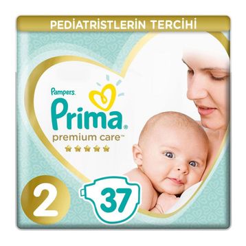 Prima Premium Care No:2 Mini 37 Adet Bebek Bezi