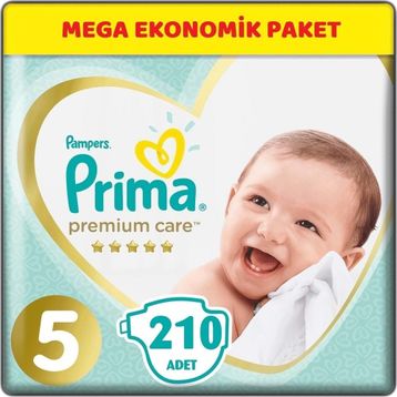 Prima Premium Care No:5 Junior 210 Adet Bebek Bezi