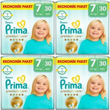Prima Premium Care No:7 XXLarge 120 Adet Bebek Bezi