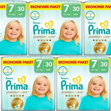 Prima Premium Care No:7 XXLarge 150 Adet Bebek Bezi