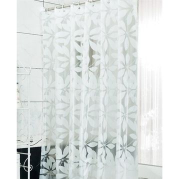 Primanova 180x200 PVC Lotus Tek Kanat Banyo Duş Perdesi