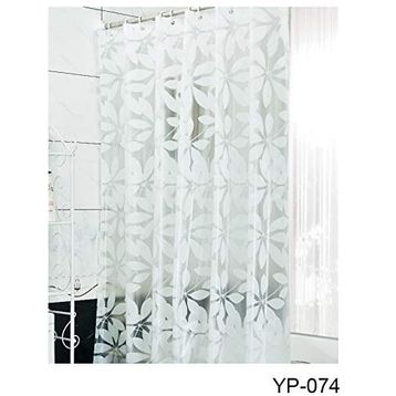 Primanova 180x200 PVC Lotus Tek Kanat Banyo Duş Perdesi