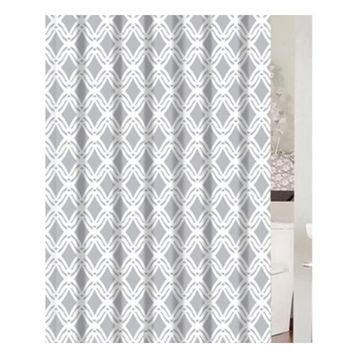 Primanova 180x200 PVC Tek Kanat Matrix Banyo Duş Perdesi