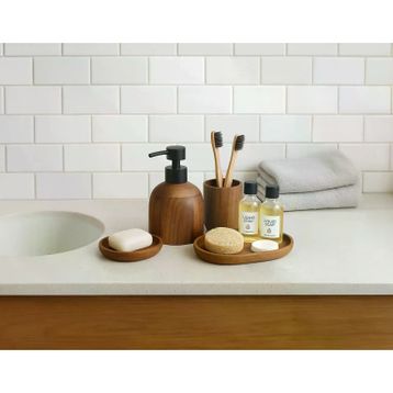 Primanova Alessi Akasya 4 Parça Banyo Seti