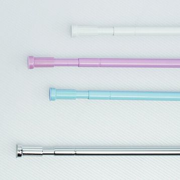 Primanova Askılı Aluminyum Eloksal Banyo Perde Borusu