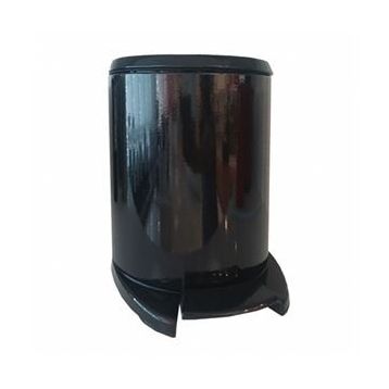 Primanova Cigo M-E41-06-06 Siyah Pedallı Çöp Kovası