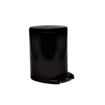 Primanova Cigo M-E41-06-06 Siyah Pedallı Çöp Kovası