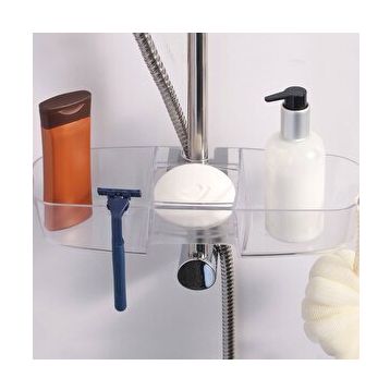 Primanova Drippy Naturel Banyo Aksesuarı Duş Rafı