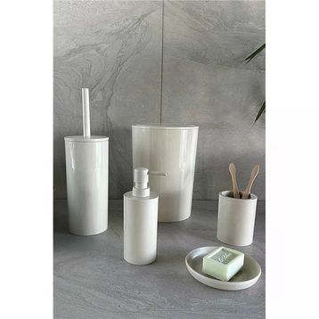 Primanova Flores 5'li Bej Banyo Seti