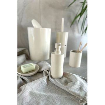 Primanova Flores 5'li Bej Banyo Seti