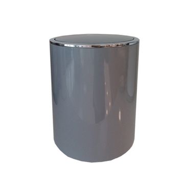 Primanova Lenox Gri 6 lt Çöp Kovası