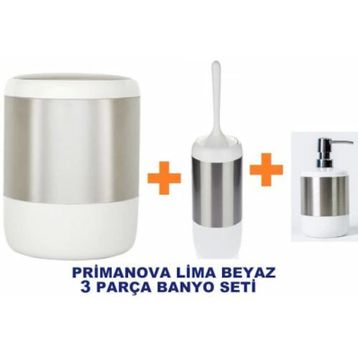 Primanova Lima Xl Beyaz Sıvı Sabunluk