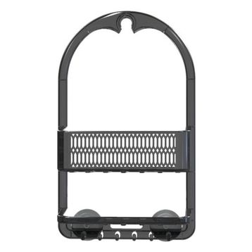 Primanova M-N48-16 Ceres Şeffaf Plastik Banyo Duş Rafı