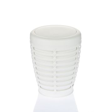 Primanova Palm Beyaz 5 Litre Çöp Kovası