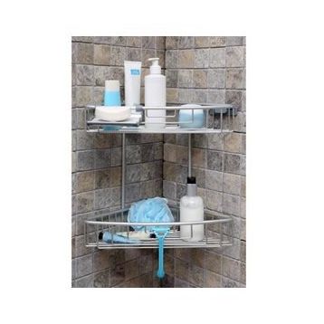 Primanova Paloma 2'li Alüminyum Banyo Rafı