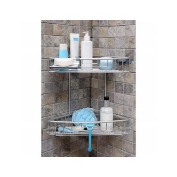 Primanova Paloma 2'li Alüminyum Banyo Rafı