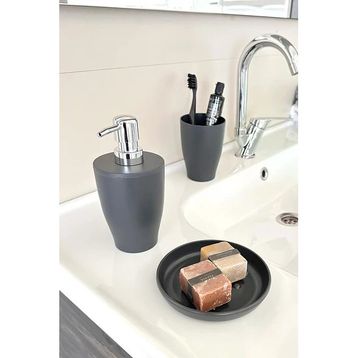Primanova Pure Gri 3'lü Banyo Seti