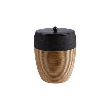 Primanova Rattan Banyo Aksesuarı Çöp Kovası