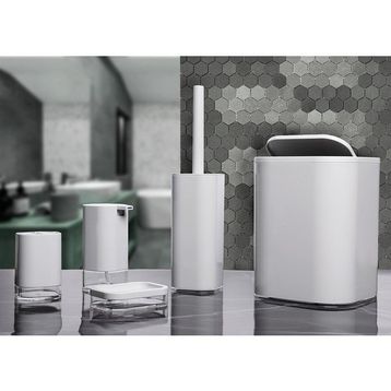 Primanova S20610 Klar Gri 5 Parça Banyo Seti