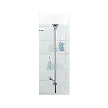 Primanova Yükseklik Ayarlı Oval Banyo Rafı