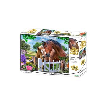 Prime 10046 3D At The Garden Gate 500 Parça Yetişkin Puzzle