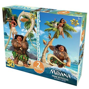 Prime 10253 3D Disney Moana 2'li 200 Parça Puzzle