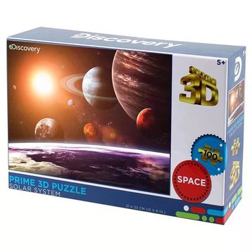 Prime 10564 3D Discovery Solar Sistem 100 Parça Puzzle