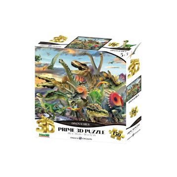 Prime 10889 3D Dinozorlar 150 Parça Puzzle