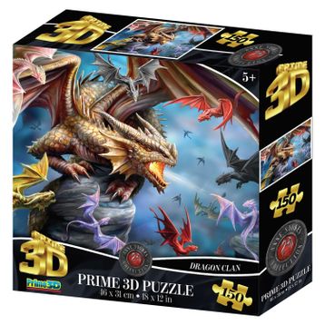 Prime 109403D Dragon Clan 150 Parça Puzzle