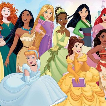 Prime 32567 3D Disney Princess 200 Parça Puzzle