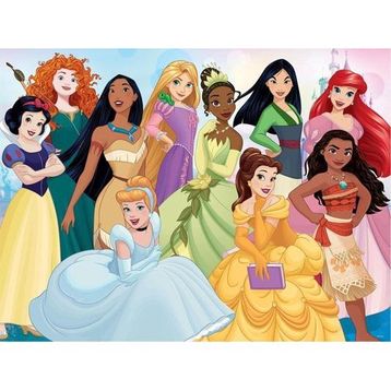 Prime 32567 3D Disney Princess 200 Parça Puzzle