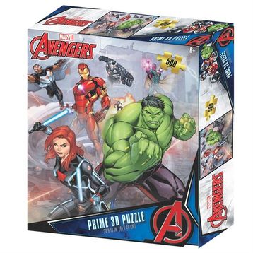 Prime 32602 3D Avengers 500 Parça Yetişkin Puzzle